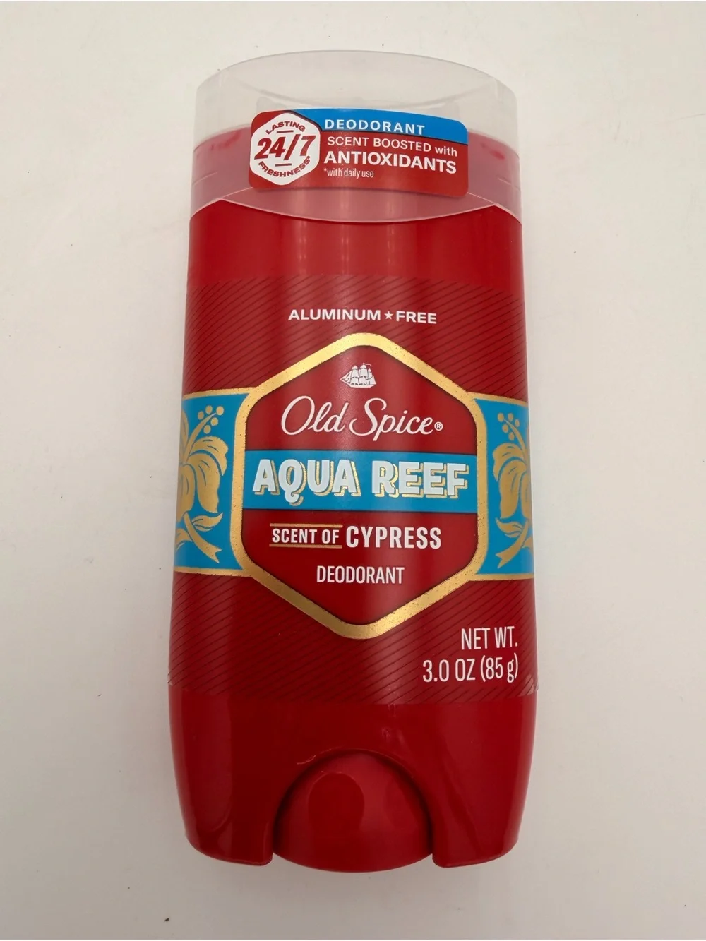 Old Spice Aqua Reef Cypress Scent Deodorant Stick - 3.0 oz.